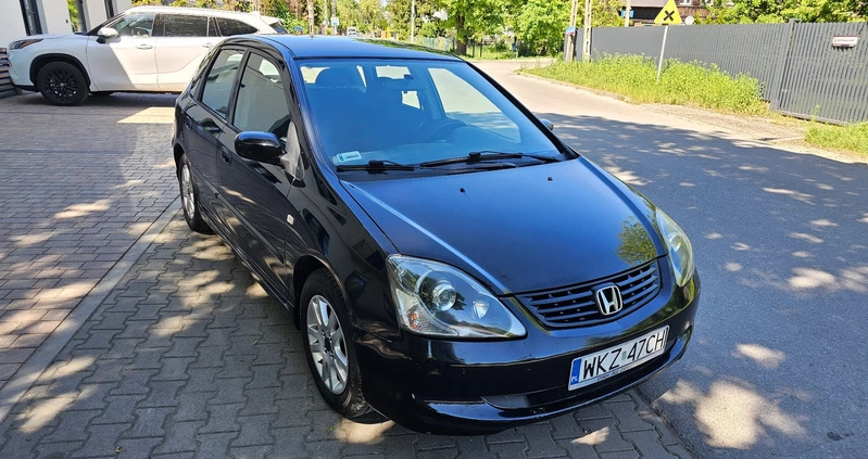 Honda Civic cena 5900 przebieg: 250000, rok produkcji 2004 z Kałuszyn małe 596